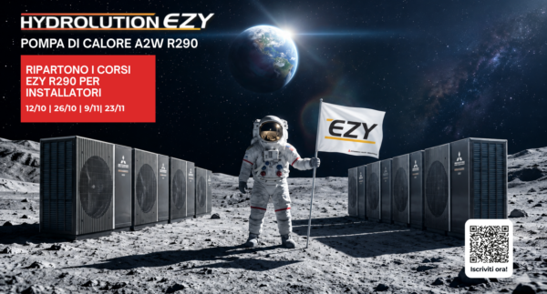 CORSI EZY R290 MITSUBISHI RIPARTONO I CORSI HYDROLUTION EZY R290